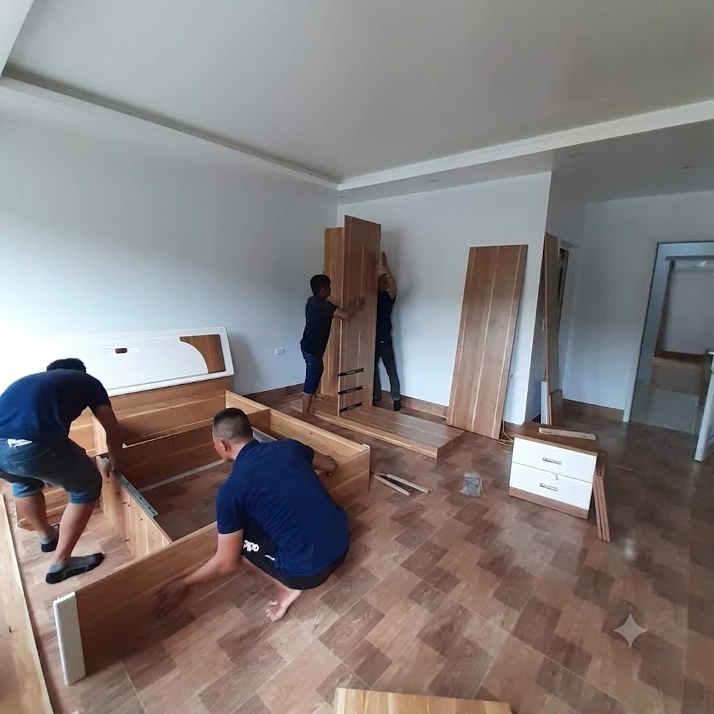 Quy trình tháo lắp giường ngủ thông minh