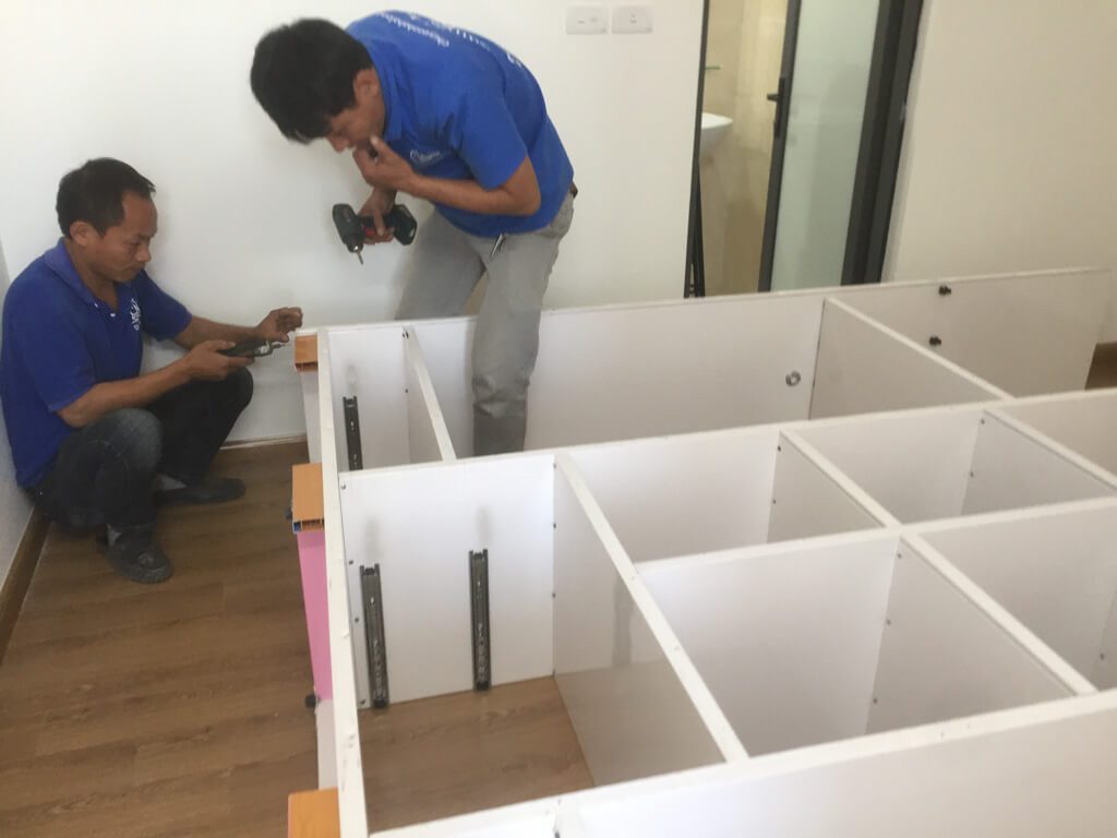 Vận chuyển tháo lắp giường tủ