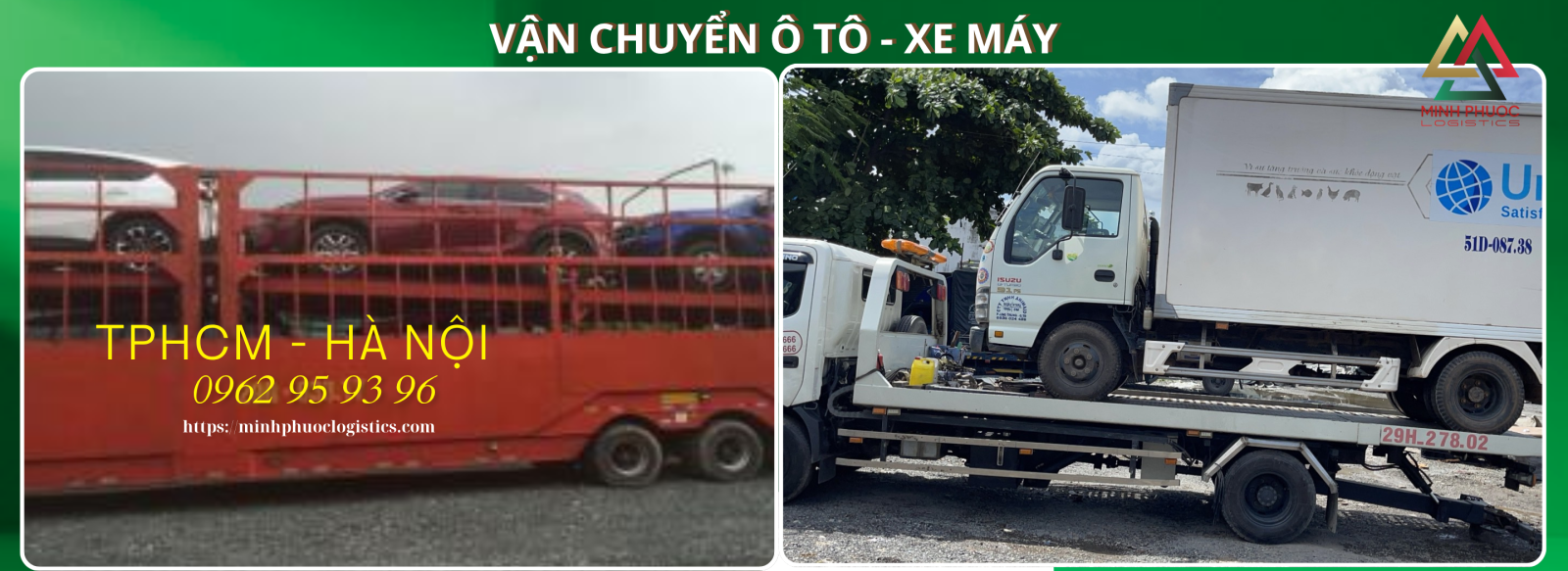 vận chuyển ô tô xe máy